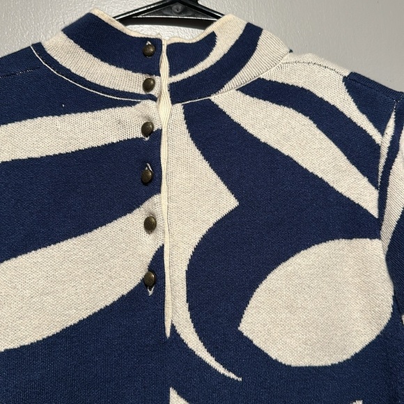 Annalise Mock Neck Sweater Dress by Maeve - Picture 8 of 10